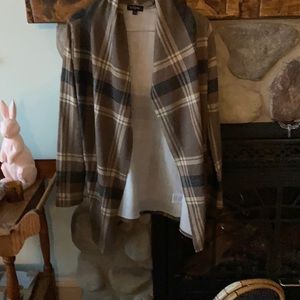 Eclipse plaid cardigan